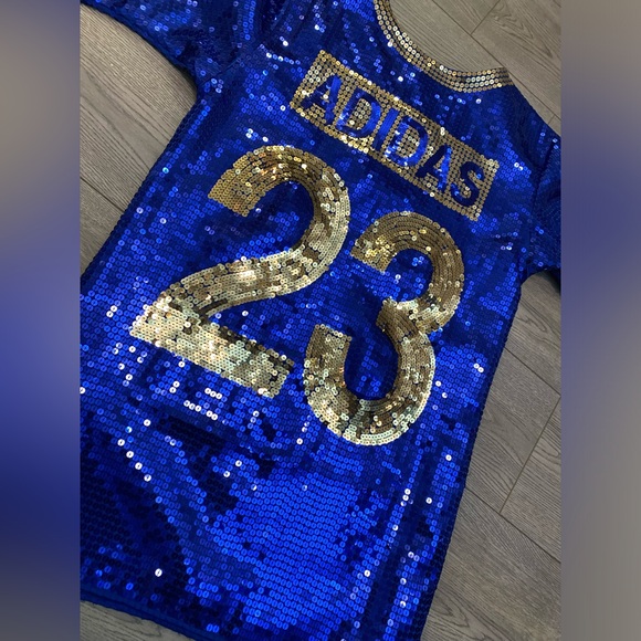 Jeremy Scott x Adidas sequins top - Picture 4 of 5